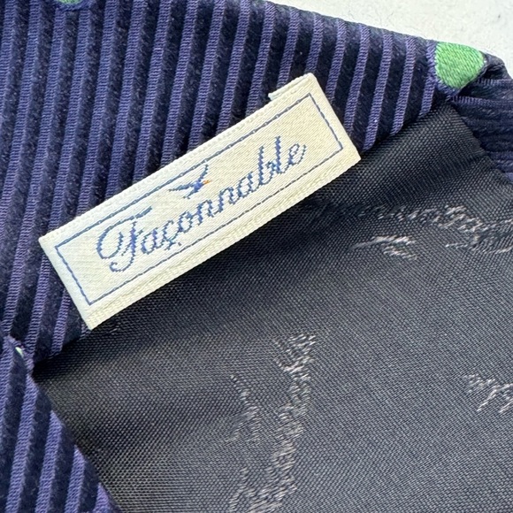 FACONNABLE SILK TIE - Picture 5 of 6